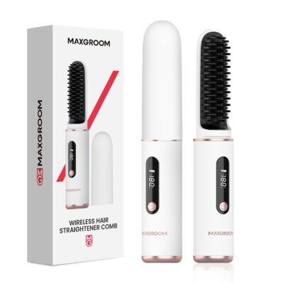 MAXGROOM Hair Straightener Brush