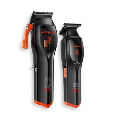 MAXGROOMPremium Barber Clippers & Trimmer Set