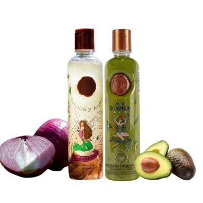 Ritual Botanico Shampoo, Tratamiento Intensivo Plex y S.O.S Productos Capilares Cebolla - 2 Pack